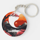 日本赤日 キーホルダー (裏面)