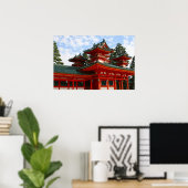 日本赤神社 ポスター (ホームオフィス)