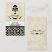 日本車のケーキ等の特別のお願い 名刺 (正面/裏面)