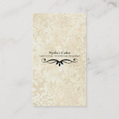 日本車のケーキ等の特別のお願い 名刺 (裏面)