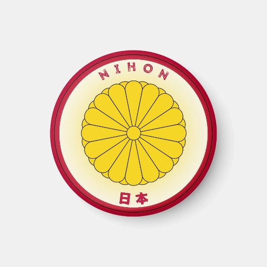 日本遺産エンブレム マグネット (正面)
