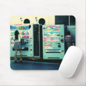 日本郵便はがきの自動販売機 マウスパッド (マウス)