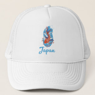 日本釣りロゴ キャップ