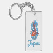 日本釣りロゴ キーホルダー (正面左)