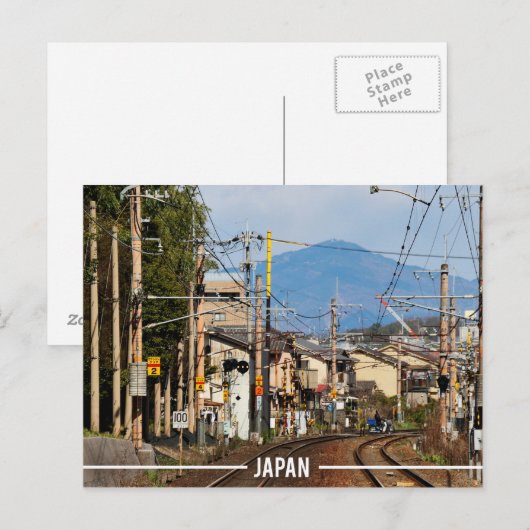 日本鉄道 ポストカード (正面/裏面)