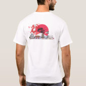 日本限定Tシャツデザイン Tシャツ (裏面)