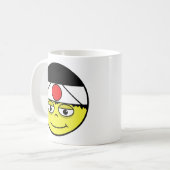 日本顔コーヒーマグ コーヒーマグカップ (正面左)