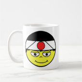 日本顔コーヒーマグ コーヒーマグカップ (左)