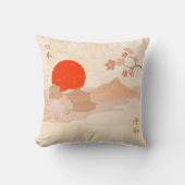 日本風アート クッション (正面)