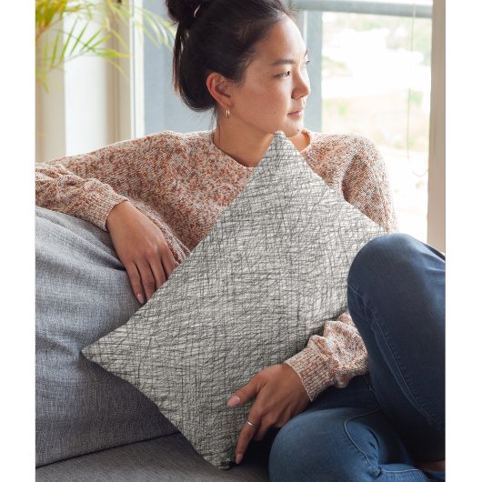 日本風感スタイルシンプル線は落書き 枕カバー