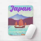 日本風景の旅行ポスター マウスパッド (マウス)