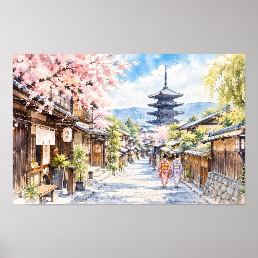 日本風景 ポスター (正面)