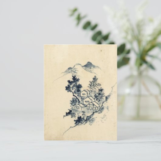 日本風景 ポストカード (スタンド正面)