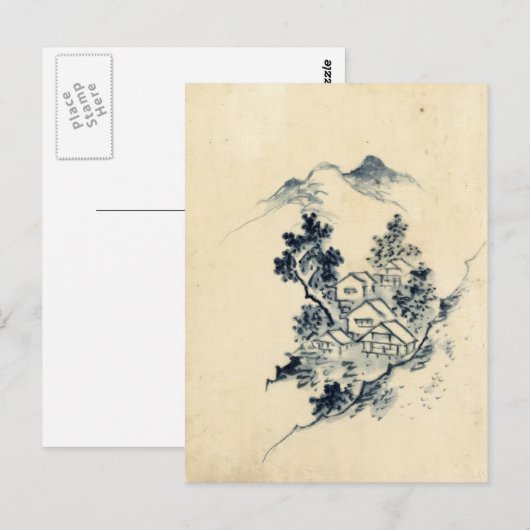 日本風景 ポストカード (正面/裏面)