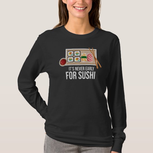 日本食すし握り Tシャツ (正面)