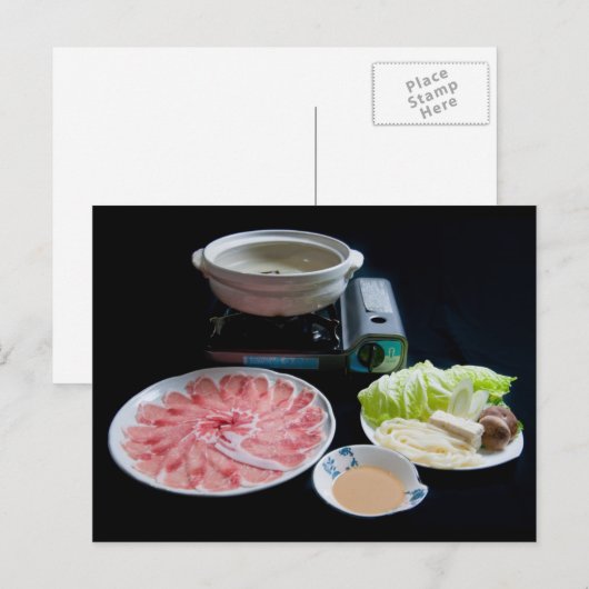 日本食はがき ポストカード (正面/裏面)