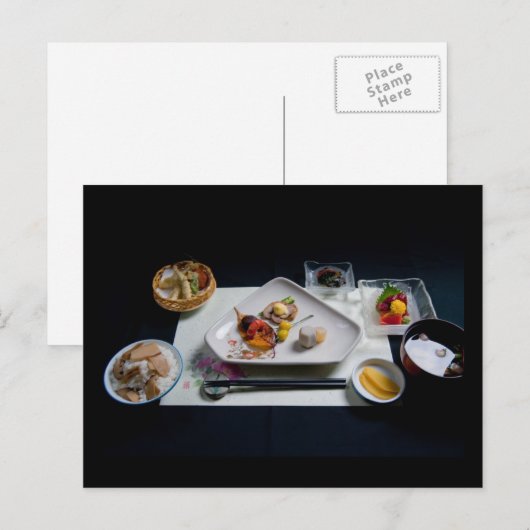 日本食はがき ポストカード (正面/裏面)