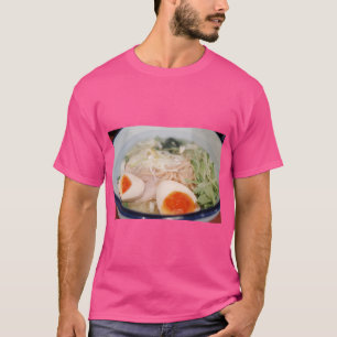日本麵食アートTシャツ Tシャツ