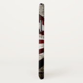 日本黒くグランジな朝日旗 Case-Mate iPhoneケース (裏面/右)