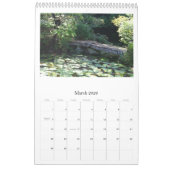 日本2010年の庭 カレンダー (3月 2026)