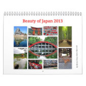 日本2013年の美しい カレンダー (カバー)