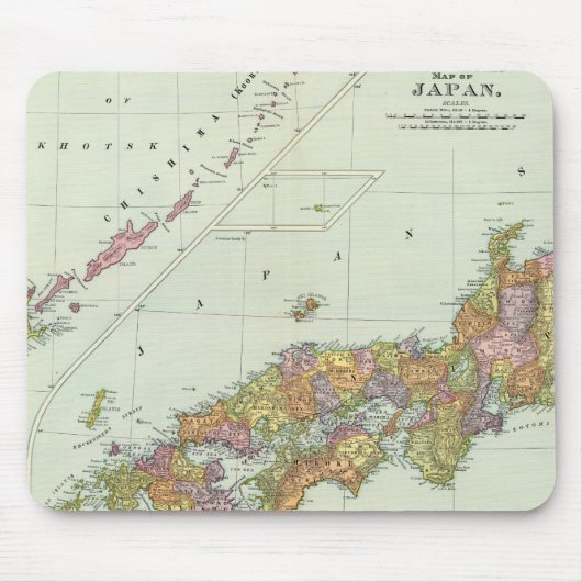 日本4 マウスパッド (正面)