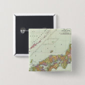 日本4 缶バッジ (正面&裏面)