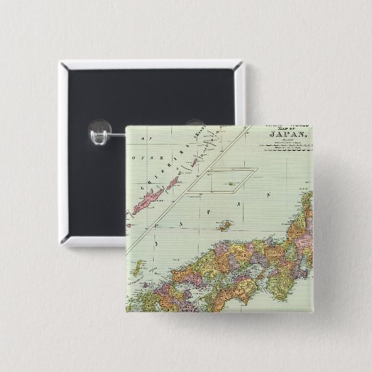 日本4 缶バッジ (正面&裏面)