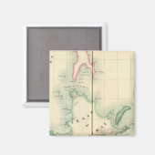 日本、アジア49 マグネット (正面/裏面)