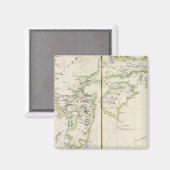 日本、アジア75 マグネット (正面/裏面)