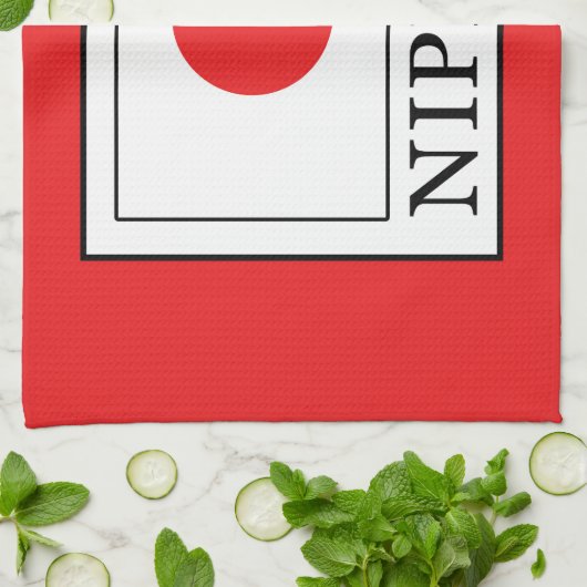 日本 キッチンタオル (折り畳み)