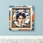 日本 キャンバスプリント (インサイチュ (ウッドフロア))