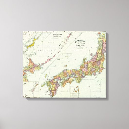 日本 キャンバスプリント (正面)