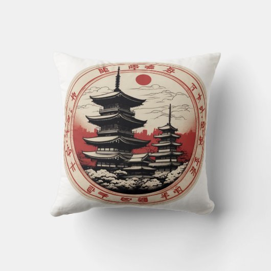 日本 クッション (裏面)