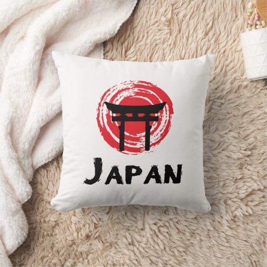 日本 クッション (ブランケット)