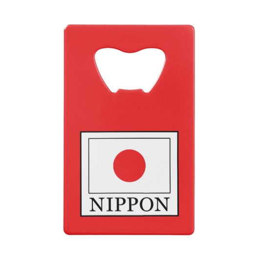 日本 クレジットカード栓抜き (正面)