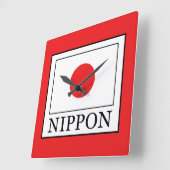 日本 スクエア壁時計 (傾斜)