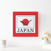 日本 スクエア壁時計 (ホーム)