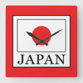 日本 スクエア壁時計 (正面)