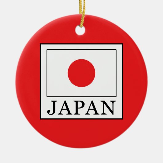 日本 セラミックオーナメント (正面)