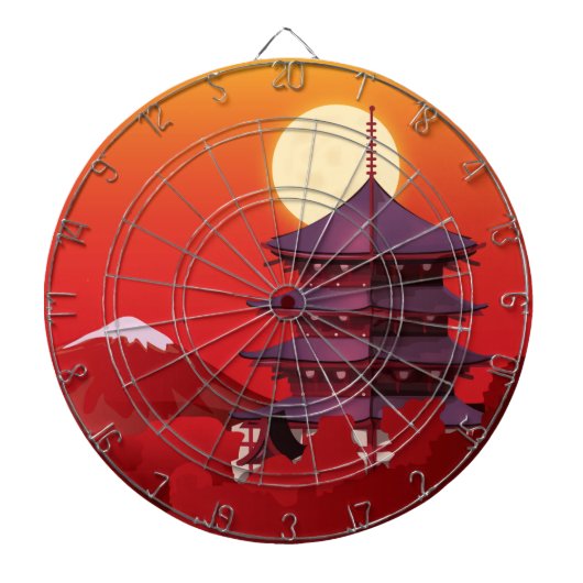 日本 ダーツボード (正面)