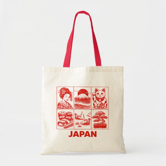 日本 トートバッグ (正面)