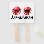 日本 ハンドファン (正面&裏面)