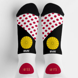 日本，ファッション,日本の国旗，愛国心 ソックス