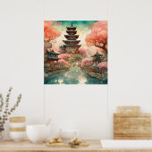 日本 ポスター (キッチン)