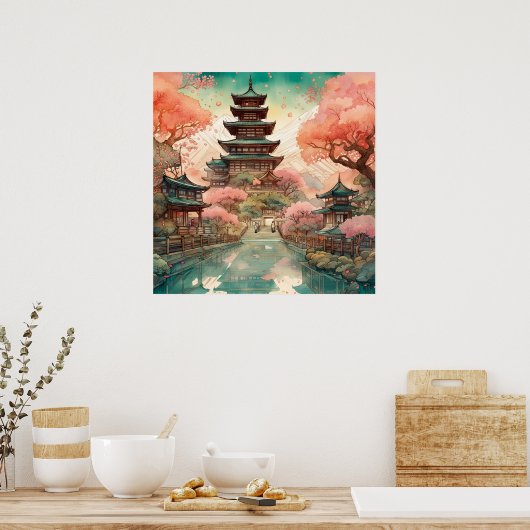 日本 ポスター (キッチン)