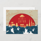 日本 ポストカード (正面/裏面)