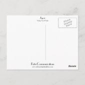 日本 ポストカード (裏面)