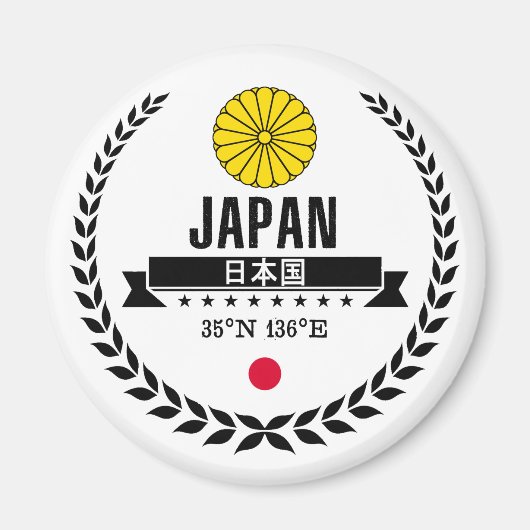 日本 マグネット (正面)