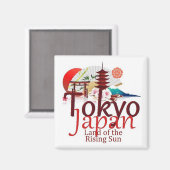 日本 マグネット (正面/裏面)